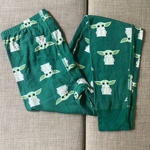 Hanna Andersson Grogu Baby Yoda Mandalorian Star Wars - L - EUC